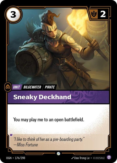 Sneaky Deckhand (176)
