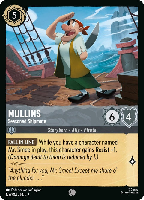 Mullins - Seasoned Shipmate (177)