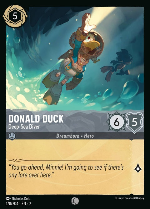 Donald Duck - Deep-Sea Diver (178)