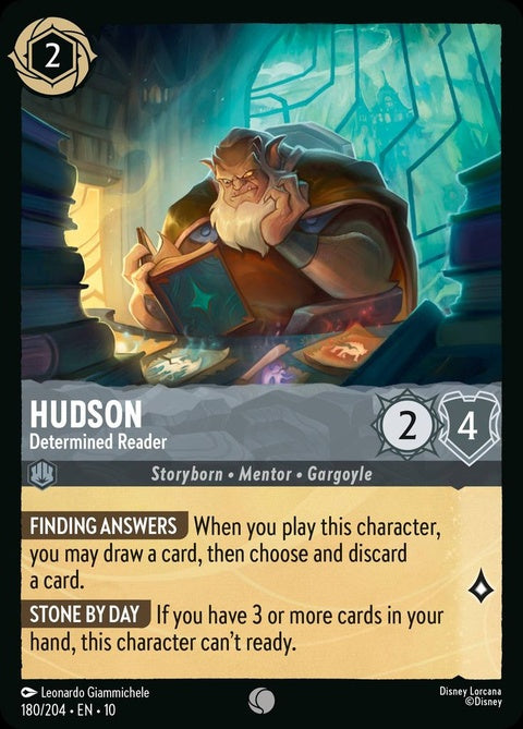 Hudson - Determined Reader (180)