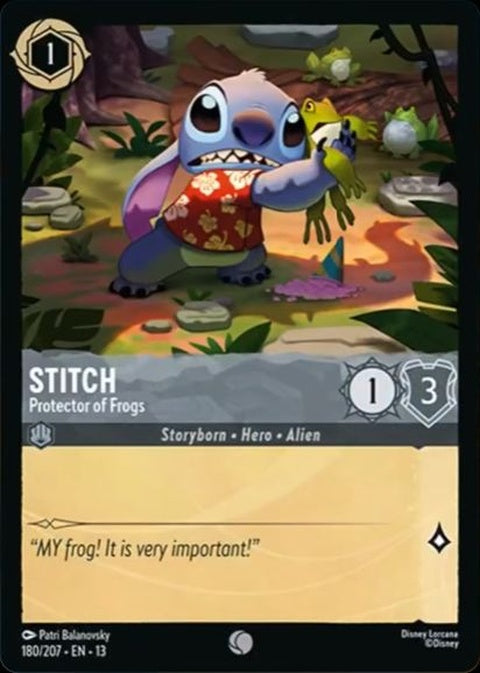 Stitch - Protector Of Frogs (180)