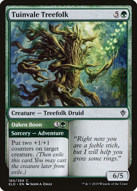 Tuinvale Treefolk // Oaken Boon (180)