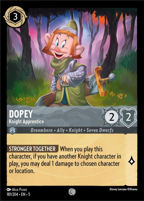 Dopey - Knight Apprentice (181)