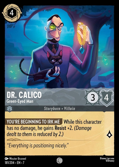 Dr. Calico - Green-Eyed Man (181)