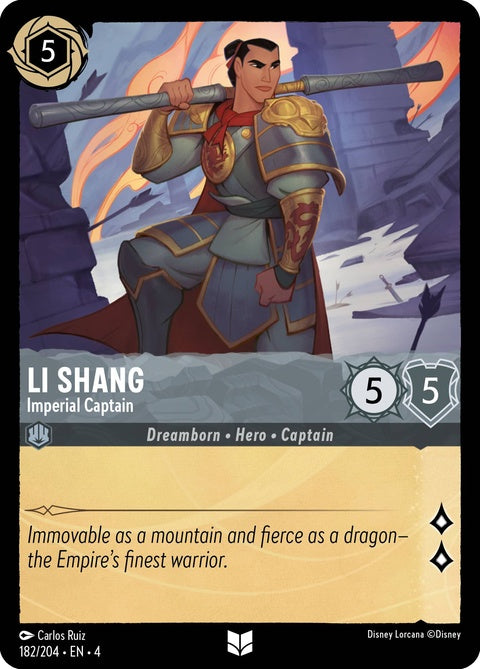 Li Shang - Imperial Captain (182)