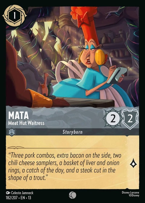 Mata - Meat Hut Waitress (182)