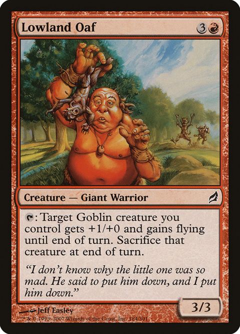 Lowland Oaf (184)