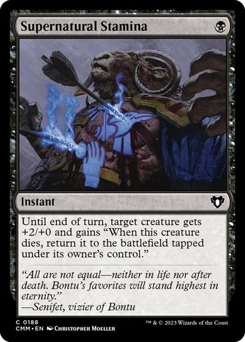 Supernatural Stamina (188)