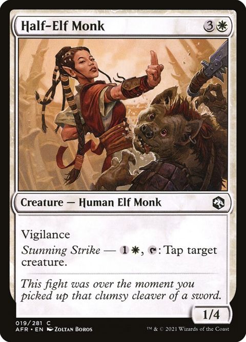 Half-Elf Monk (19)