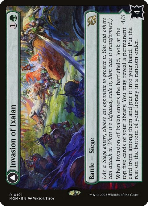 Invasion of Ixalan // Belligerent Regisaur (191)