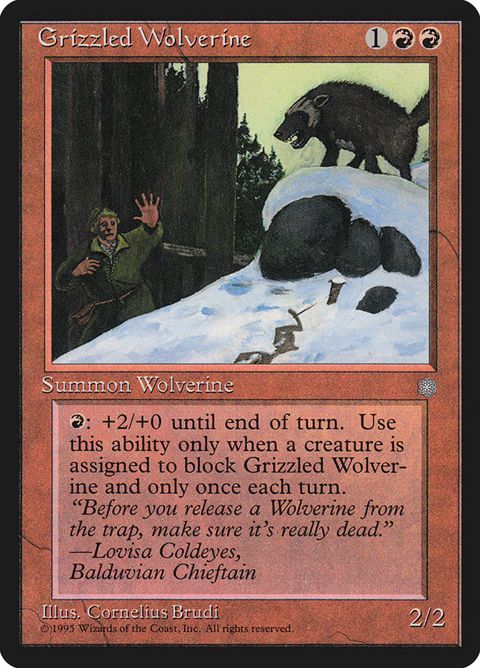 Grizzled Wolverine (192)