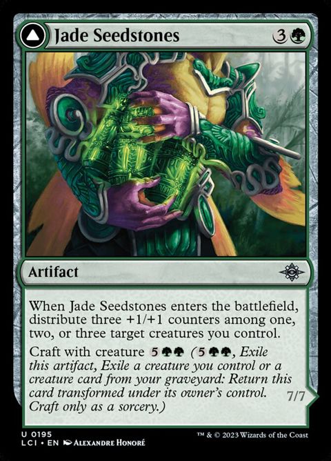 Jade Seedstones // Jadeheart Attendant (195)