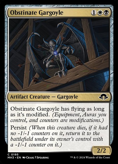 Obstinate Gargoyle (195)