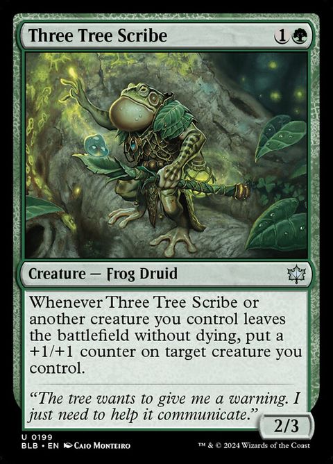 Three Tree Scribe (199)