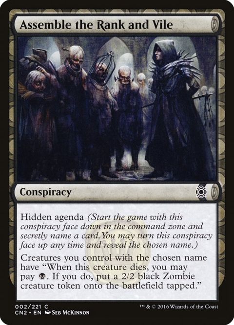 Assemble the Rank and Vile (2)