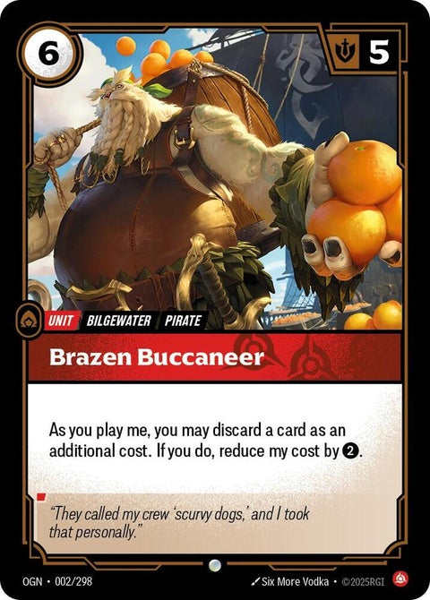 Brazen Buccaneer (2)