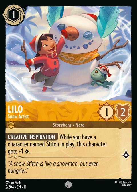 Lilo - Snow Artist (2)