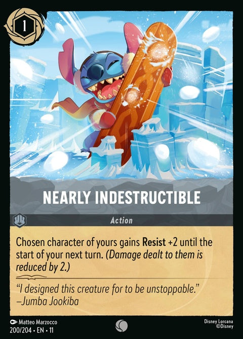 Nearly Indestructible (200)
