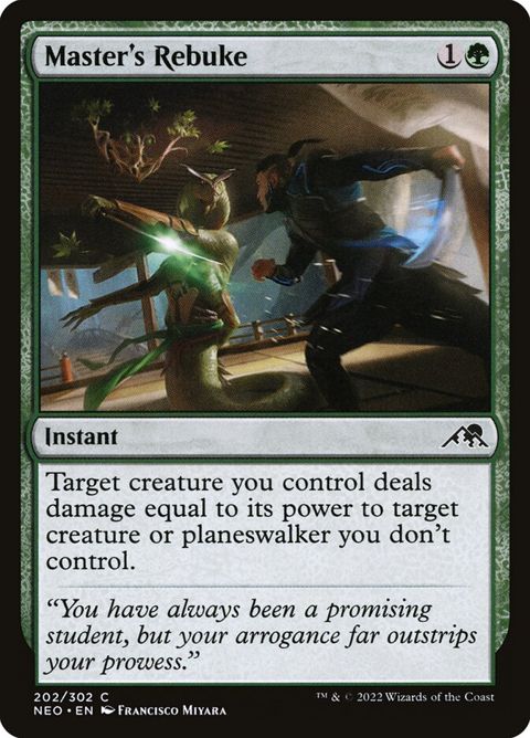 Master's Rebuke (202)