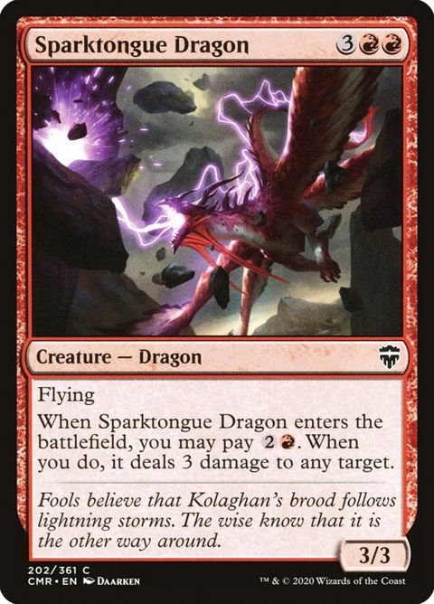 Sparktongue Dragon (202)