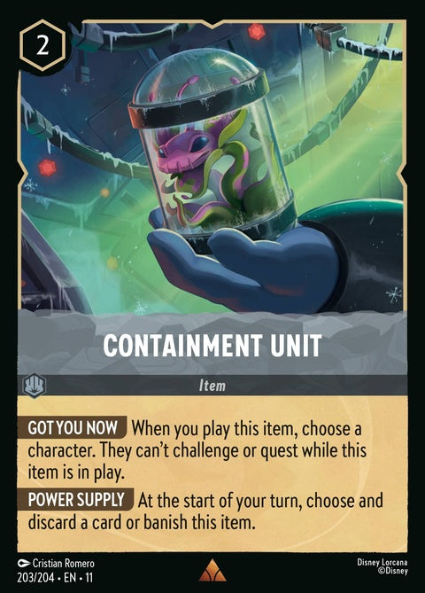 Containment Unit (203)