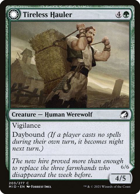 Tireless Hauler // Dire-Strain Brawler (203)