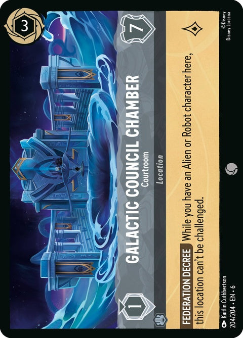 Galactic Council Chamber - Courtroom (204)