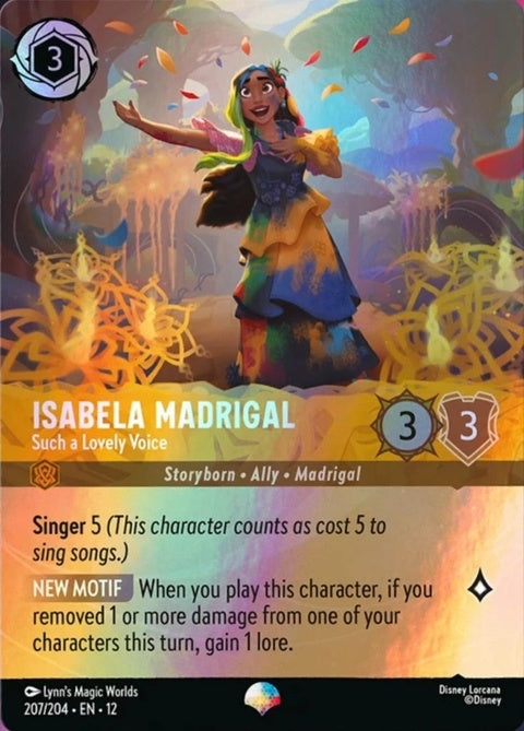 Isabela Madrigal - Such A Lovely Voice (207)