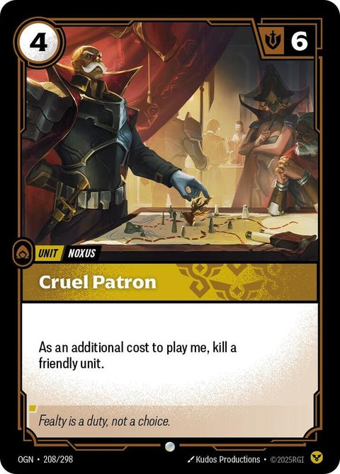 Cruel Patron (208)