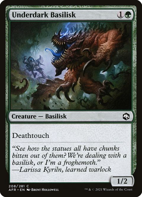 Underdark Basilisk (208)
