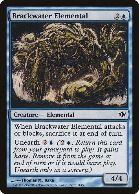 Brackwater Elemental (21)