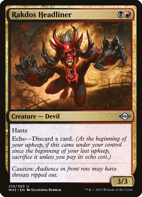 Rakdos Headliner (210)
