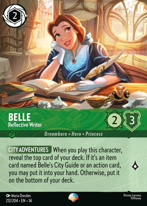 Belle - Reflective Writer (212)