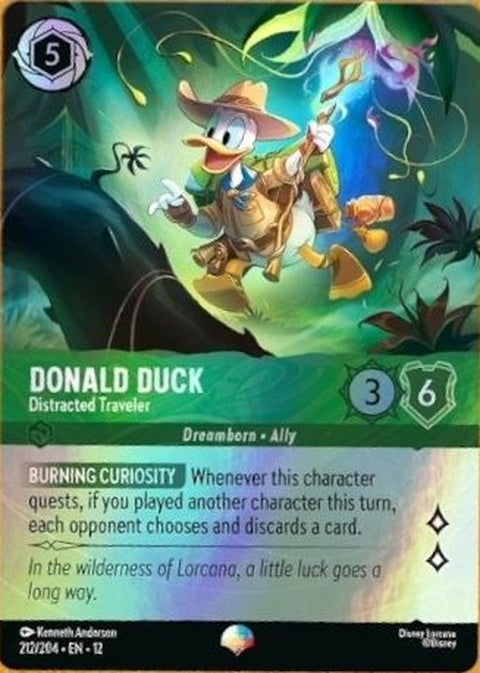 Donald Duck - Distracted Traveler (212)