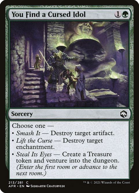You Find a Cursed Idol (213)