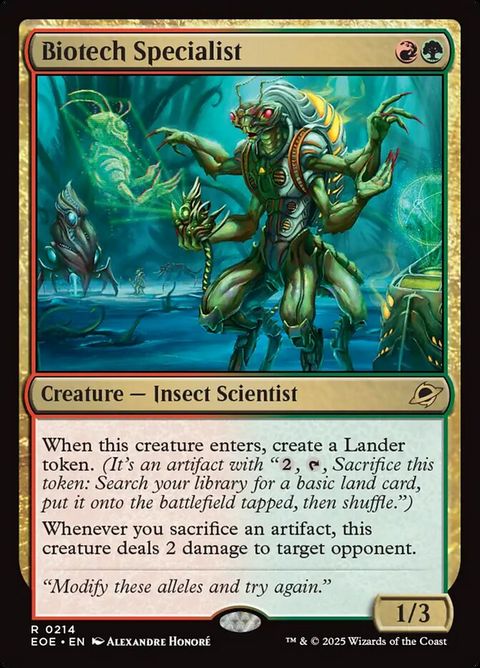Biotech Specialist (214)