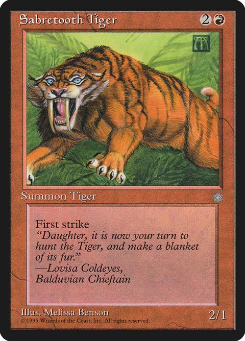 Sabretooth Tiger (215)