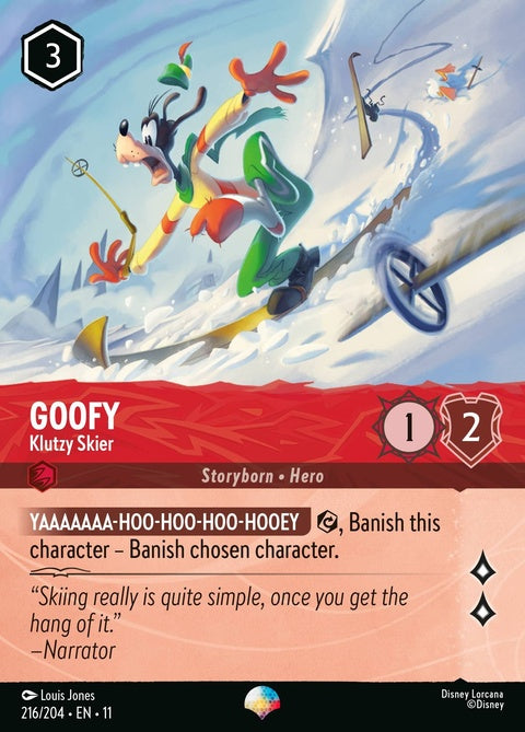 Goofy - Klutzy Skier (216)