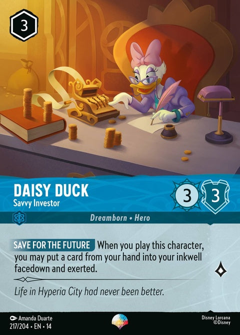 Daisy Duck - Savvy Investor (217)