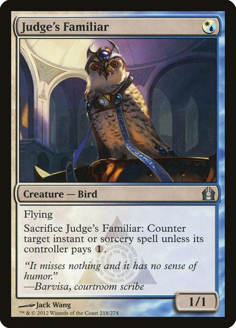 Judge's Familiar (218)
