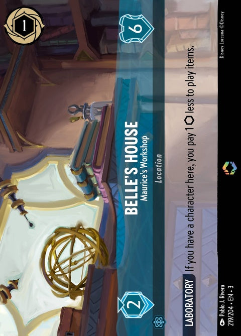 Belle's House - Maurice's Workshop (219)
