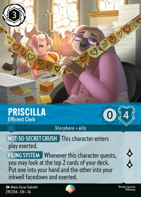 Priscilla - Efficient Clerk (219)