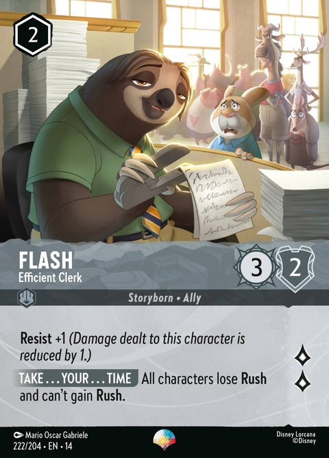 Flash - Efficient Clerk (222)