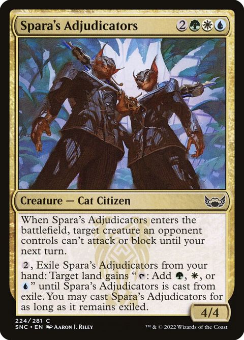 Spara's Adjudicators (224)