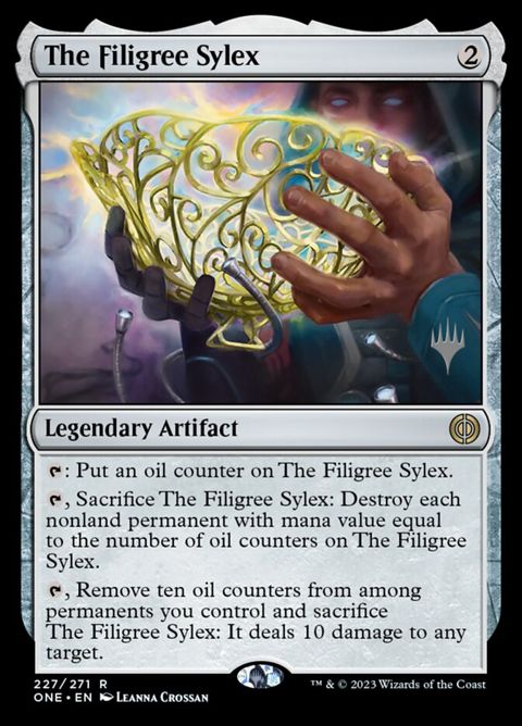 The Filigree Sylex (227p) - Planeswalker Stamped