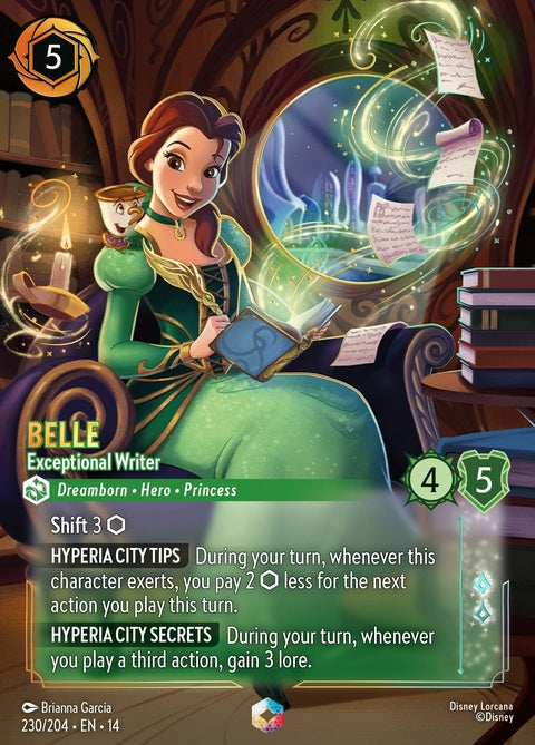 Belle - Exceptional Writer (230)
