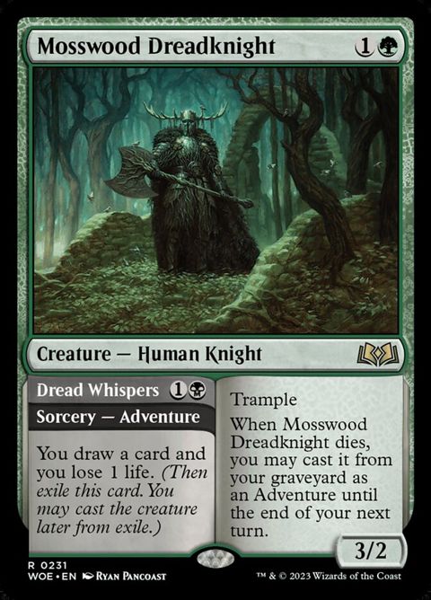 Mosswood Dreadknight // Dread Whispers (231)