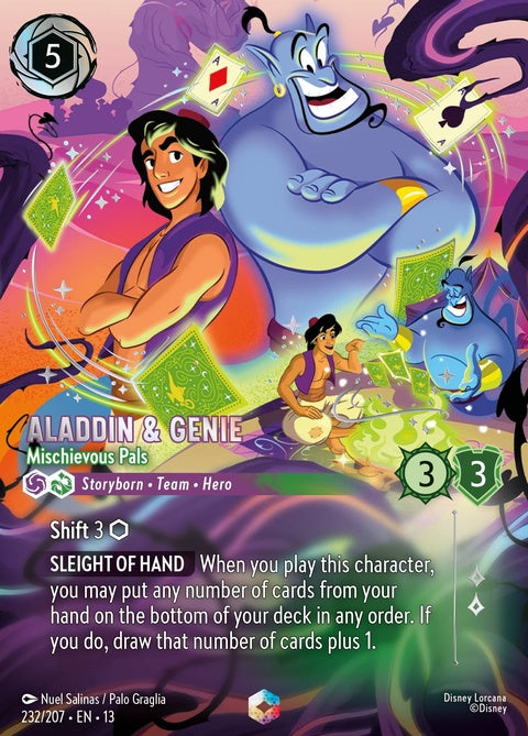 Aladdin & Genie - Mischievous Pals (232)