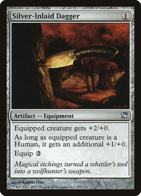 Silver-Inlaid Dagger (233)
