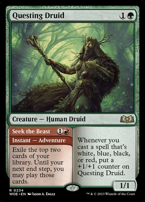 Questing Druid // Seek the Beast (234)